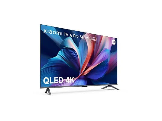 Xiaomi TV A Pro 43" - Smart TV QLED 4K, Google TV, Procesador Quad-core A55, Negro