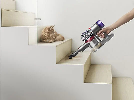 Aspiradora Escoba Dyson V8 Advanced - Sin Cable, 130 AW, 40 min Autonomía, Silenciosa, Níquel