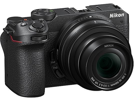 Cámara EVIL Nikon Z 30 Vlogger Kit - 4K UHD, 20.9MP, Objetivo NIKKOR 16-50mm, Negro