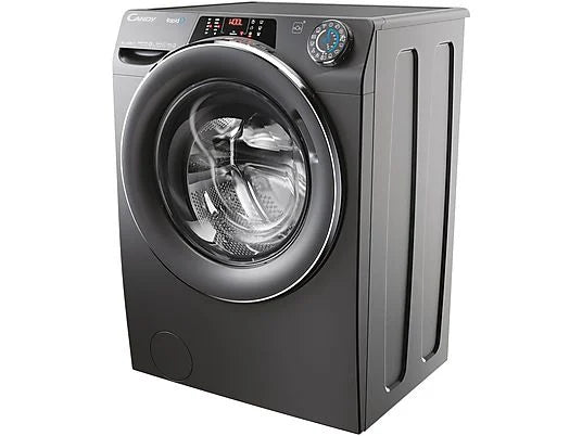 Lavadora Candy RapidÓ RO1484DWMCRT/1-S - 8 kg, 1400 rpm, Clase A, Motor Inverter, Wi-Fi, Antracita