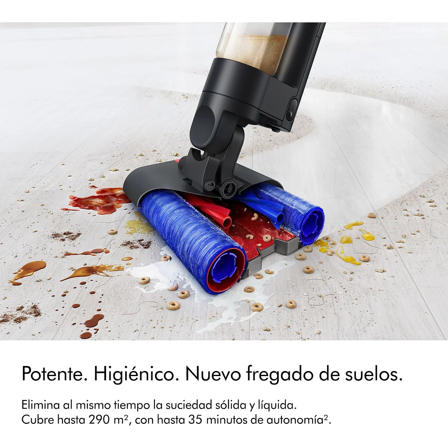 Fregona Eléctrica Dyson WashG1™ - Sin Cables, 35 min Autonomía, Autolimpiable, Suelos Duros