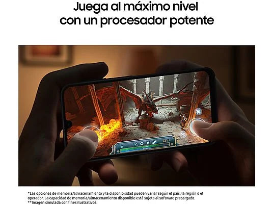 SAMSUNG Galaxy A16 LTE (128 GB) en Verde Claro con 4 GB de RAM, pantalla Super AMOLED FHD+ de 6.7", procesador MediaTek Helio G99 Octa-core, y batería de 5000 mAh