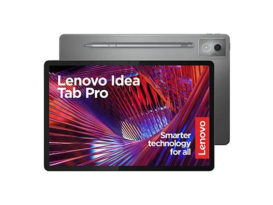 Tablet Lenovo Idea Tab Pro - 12.7" 3K, 128 GB, 8 GB RAM, MediaTek Dimensity 8300, pantalla mate, gris, incluye lápiz digital