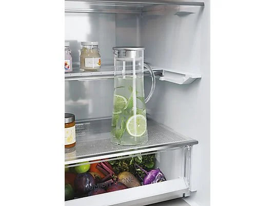 Frigorífico Combi Haier HTW5620CNMG - 414L, 205 cm Alto, No Frost Total, Wi-Fi, Direct Access, Inox