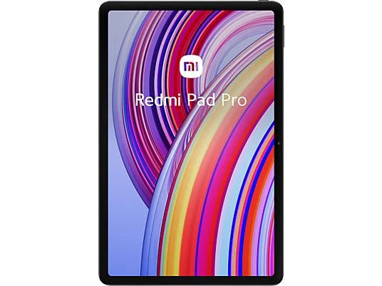 Tablet Xiaomi Redmi Pad Pro - 12.1" WQHD, 128 GB, 6 GB RAM, Snapdragon 7s Gen 2, gris, incluye funda