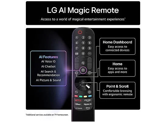 LG 43NANO80A6B - TV NanoCell 43" 4K UHD, Smart TV ThinQ AI, Negro
