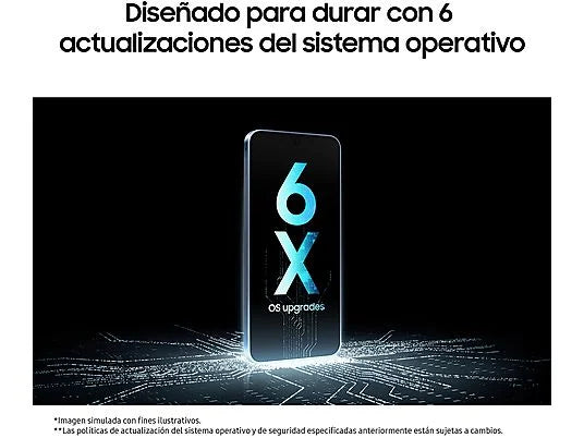 SAMSUNG Galaxy A16 LTE (128 GB) en Verde Claro con 4 GB de RAM, pantalla Super AMOLED FHD+ de 6.7", procesador MediaTek Helio G99 Octa-core, y batería de 5000 mAh