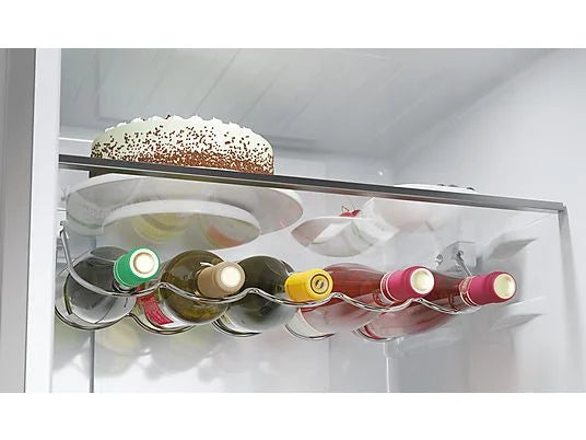 Frigorífico Combi Haier HTW5620CNMG - 414L, 205 cm Alto, No Frost Total, Wi-Fi, Direct Access, Inox