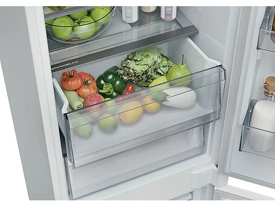 Frigorífico Combi Integrable Candy CNBQT3518E - 251L, 177.2 cm Alto, No Frost, Clase E, Blanco