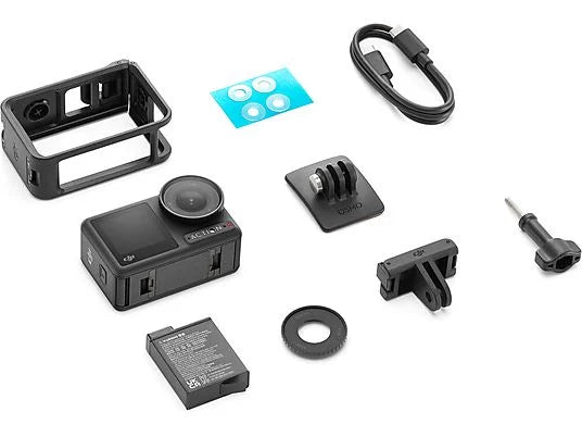 Cámara deportiva DJI Osmo Action 4 Standard Combo - 4K, 120 fps, Sumergible 18m, Negro