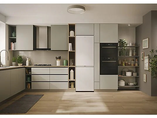 Frigorífico Combi Candy Fresco 300 CNCQ2T618EW - 355L, 185 cm Alto, No Frost Total, App hOn, Blanco