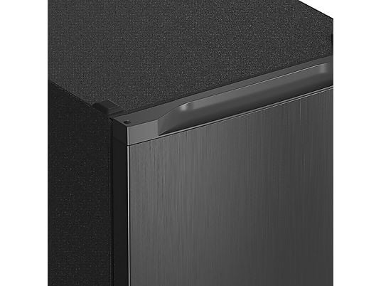 Congelador Vertical CHiQ FSD160D4E - 145L, 126 cm Alto, 5 Cajones, Clase E, Quick Freeze, Metálico Oscuro