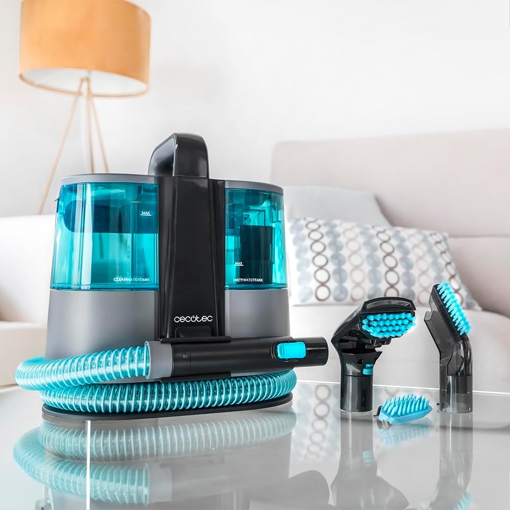 Título optimizado para Google Shopping: Aspirador de Tapicerías Cecotec Conga 4000 Carpet&Spot Clean - 3 en 1, 400W, 12 kPa, 2 Depósitos, con Cable