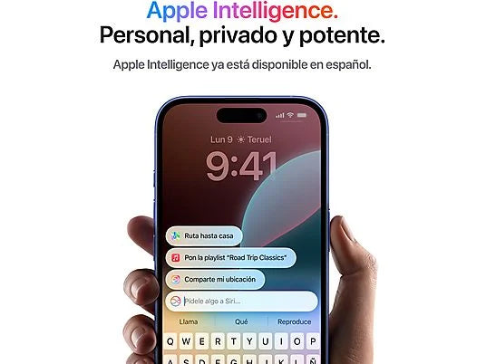 Apple iPhone 16 (128 GB) en Negro con 5G, pantalla 6.1" Super Retina XDR, y Chip A18 Bionic