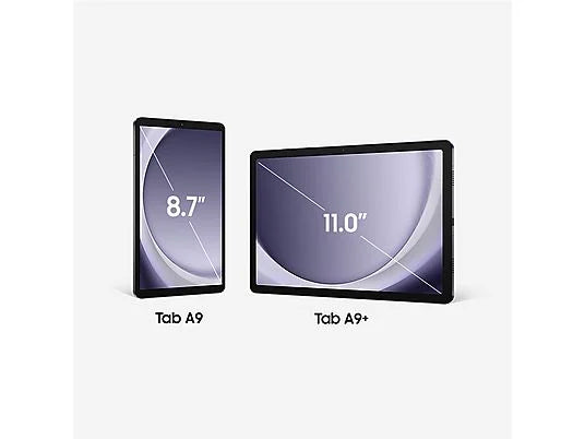 Tablet Samsung Galaxy Tab A9+ - 11", 256 GB, 8 GB RAM, LTE, gris