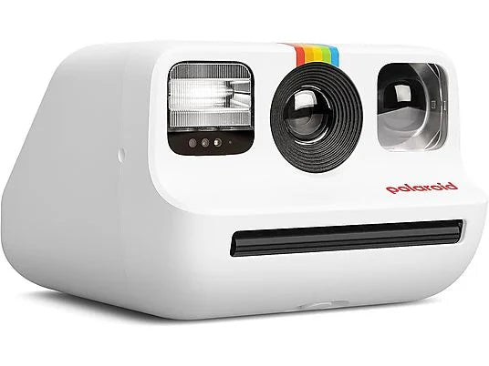 Polaroid Go Gen 2 - Cámara instantánea compacta, Blanca con flash y apertura f/9.0