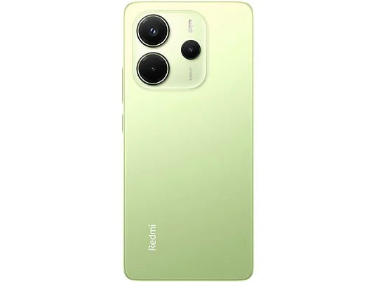 Xiaomi Redmi Note 14 (128 GB) en Verde Lima con 6 GB de RAM, pantalla 6.67" AMOLED FHD+, procesador MediaTek Helio G99-Ultra, y batería de 5500 mAh