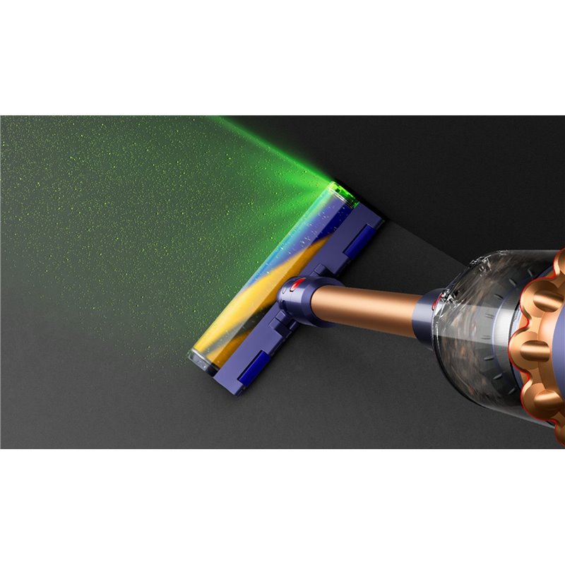 Aspiradora Dyson Gen5 Detect Absolute - Sin Cable, 280 AW, 70 min, Filtración HEPA, Azul/Cobre