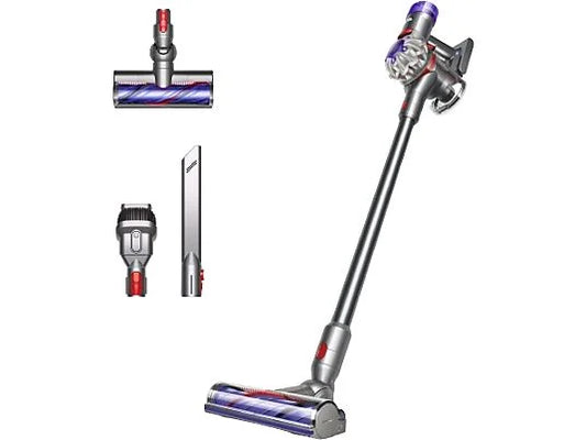 Aspiradora Escoba Dyson V8 Advanced - Sin Cable, 130 AW, 40 min Autonomía, Silenciosa, Níquel