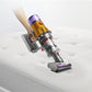 Aspiradora Escoba Dyson V12 Detect Slim Absolute - Sin Cable, 150 AW, 60 min Autonomía, Tecnología Láser, Amarillo/Níquel