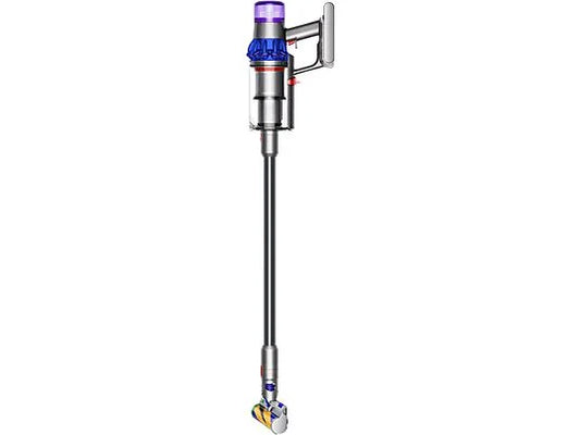Aspiradora Escoba Dyson V15 Detect Fluffy - Sin Cable, 240 AW, 60 min Autonomía, Tecnología Láser, Níquel