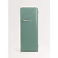 Frigorífico Retro CREATE 281L - 160 cm Alto, Una Puerta, Estilo Años 50, Verde