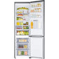 Frigorífico Combi Samsung RB38C605DS9/EF - 390L, 203 cm Alto, No Frost, All Around Cooling, Inox