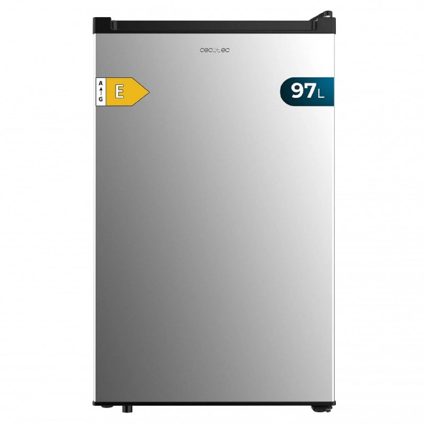 Congelador Vertical Cecotec Bolero CoolMarket TF 97 Inox - 97L, 83.8 cm de Alto, 3 Cajones, Clase E