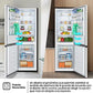 Frigorífico Combi Hisense RB390N4DWD - 304L, 186 cm, No Frost, Multi Air Flow, Blanco