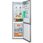 Frigorífico Combi Hisense RB390N4ACE - 304L, 186 cm, No Frost, Clase E, Inox
