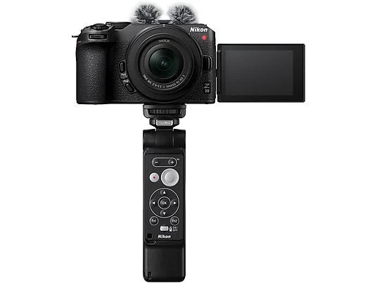 Cámara EVIL Nikon Z 30 Vlogger Kit - 4K UHD, 20.9MP, Objetivo NIKKOR 16-50mm, Negro