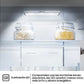 Frigorífico Combi Hisense RB390N4DWD - 304L, 186 cm, No Frost, Multi Air Flow, Blanco