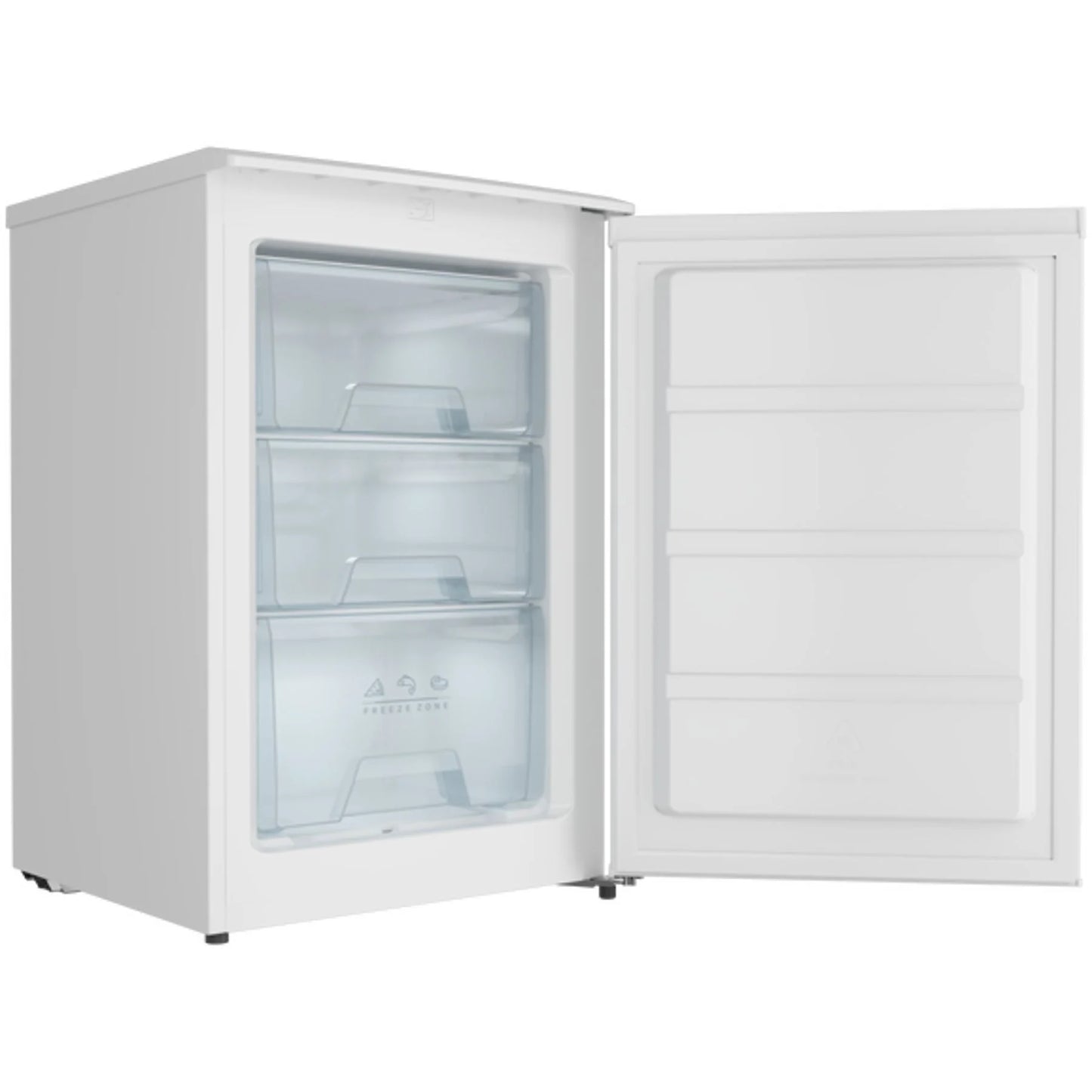 Congelador Bajo Encimera Teka RSF 10080 - 86L, 84.5 cm Alto, Motor Inverter, 3 Cajones, Blanco