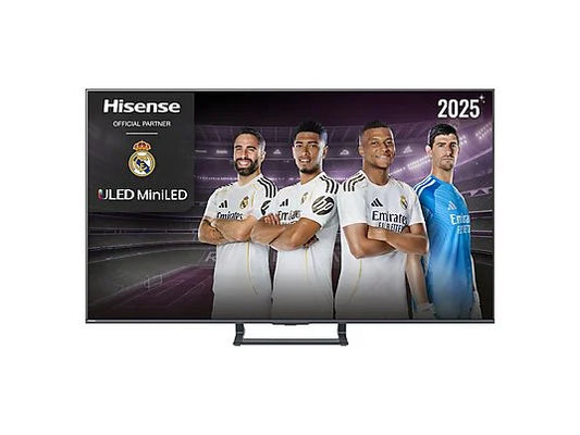 Hisense TV LED 43" 4K UHD (43A6Q) con IA 4K Upscaler, Modo Juego Plus, y Control por Voz - Color Negro