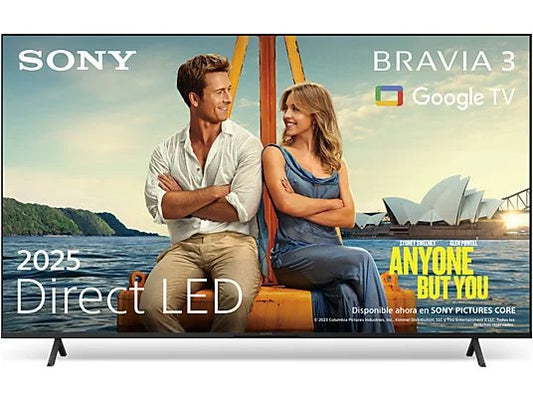 Sony Bravia 3 43S35 - TV LED 43" 4K HDR, Google TV, Procesador X1, Dolby Atmos