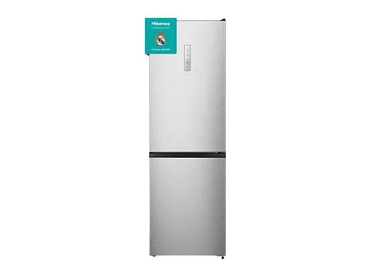 Frigorífico Combi Hisense RB390N4CCD - 304L, 186 cm Alto, No Frost, Compresor Inverter, Inox