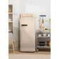 Frigorífico Retro CREATE 281L - 160 cm Alto, Una Puerta, Estilo Años 50, Beige