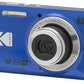Cámara Digital Compacta KODAK PIXPRO FZ55 - 16MP, 5x Zoom Óptico, Full HD 1080p, Azul