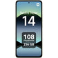 Xiaomi Redmi Note 14 (256 GB) en Verde Lima con 8 GB de RAM, pantalla 6.67" AMOLED FHD+, procesador MediaTek Helio G99-Ultra y batería de 5500 mAh