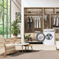 Lavadora LG F4WR9009A2W Serie 900 - 9 kg, 1400 rpm, AI Direct Drive™, TurboWash™360˚, Blanco