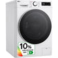 Lavadora LG F4WR6010A0W Serie 600 - 10 kg, 1400 rpm, Clase A, AI Direct Drive™, Blanco