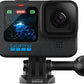 Cámara deportiva GoPro HERO12 Black - 5.3K, 27 MP, HyperSmooth 6.0, Sumergible 10m, Negro