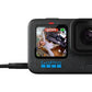 Cámara deportiva GoPro HERO12 Black - 5.3K, 27 MP, HyperSmooth 6.0, Sumergible 10m, Negro