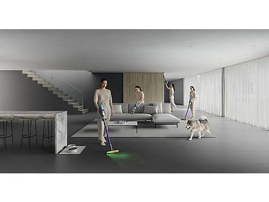 Aspirador Escoba Dyson Gen5 Detect™ Absolute - Sin Cable, 280 AW, 70 min, Filtro HEPA, Láser, Níquel