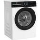 Lavadora Beko BM3WFU41041W Energy Spin - 10 kg, 1400 rpm, Clase A, Motor ProSmart Inverter, Blanco