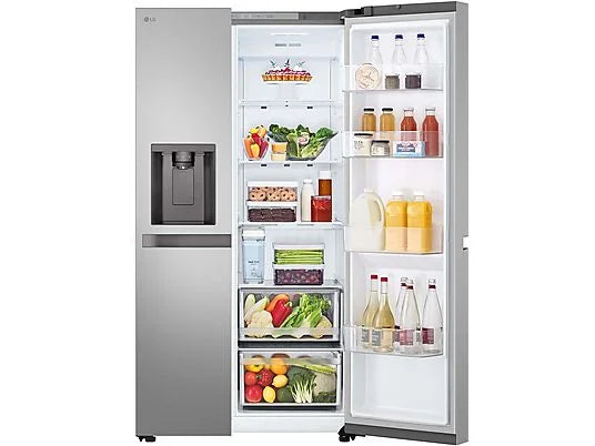 Frigorífico Americano LG GSLC41PYPE - 638L, 179 cm, No Frost, Disp. Agua y Hielo, Inox Antihuellas