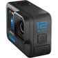 Cámara deportiva GoPro HERO12 Black - 5.3K, 27 MP, HyperSmooth 6.0, Sumergible 10m, Negro