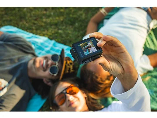 Cámara deportiva GoPro HERO - 4K, 12 MP, HyperSmooth, Sumergible 5m, Negro