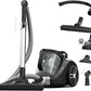 Aspirador sin bolsa Rowenta Compact Power XXL RO4B75 - 900W, 2.5L, Kit Especial Mascotas, Filtrado HEPA, Negro