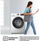 Lavadora Hisense WF1Q8041BW - 8 kg, 1400 rpm, Eficiencia A-20%, Motor Inverter, Vapor, Blanco